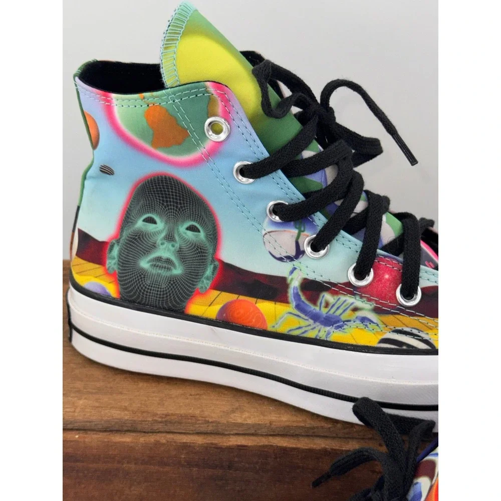 Converse Chuck 70 High Top Mens 5 Outdoor Rave Psychedelic Regeneration A01082C
